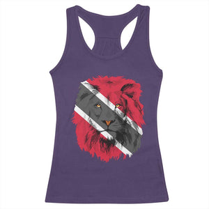 Trinidad and Tobago Flag Lion Racerback Tank Top Caribbean Souvenir TS10 Purple Print Your Wear