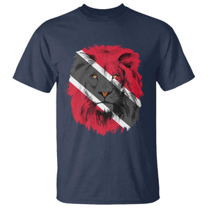 Trinidad and Tobago Flag Lion T Shirt Caribbean Souvenir TS10 Navy Print Your Wear