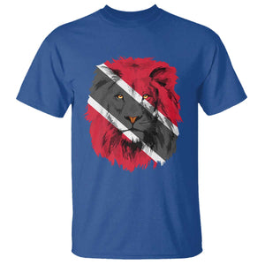 Trinidad and Tobago Flag Lion T Shirt Caribbean Souvenir TS10 Royal Blue Print Your Wear