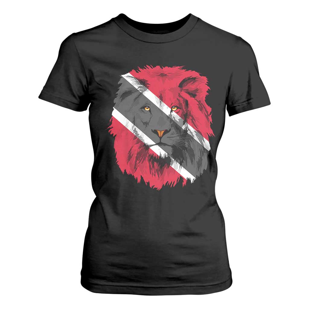 Trinidad and Tobago Flag Lion T Shirt For Women Caribbean Souvenir TS10 Black Print Your Wear