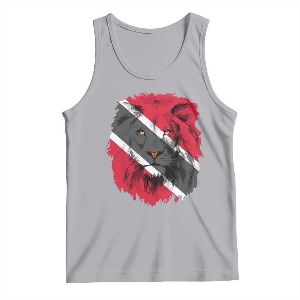 Trinidad and Tobago Flag Lion Tank Top Caribbean Souvenir TS10 Athletic Heather Print Your Wear