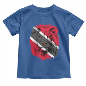 Trinidad and Tobago Flag Lion Toddler T Shirt Caribbean Souvenir TS10 Royal Blue Print Your Wear
