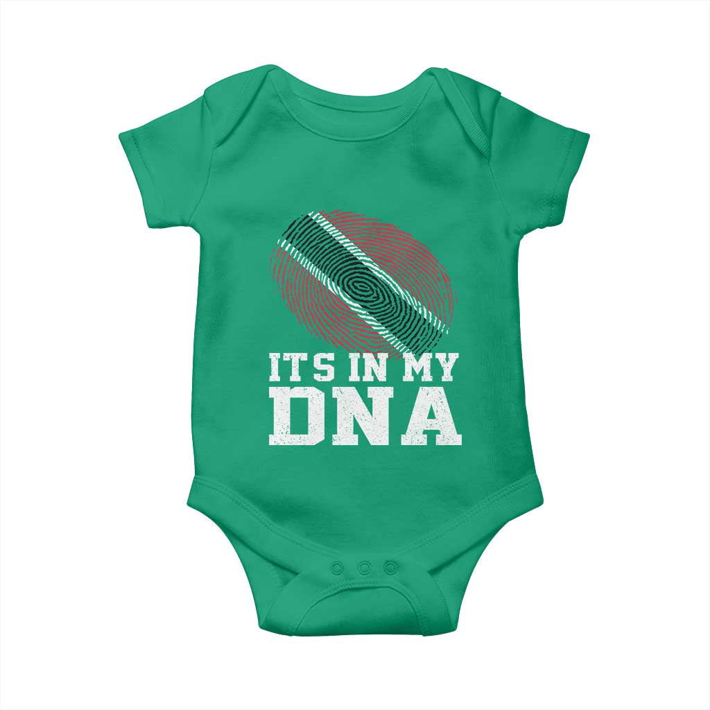 Trinidad and Tobago In My DNA Baby Onesie Trini Trinidadian Proud TS10 Irish Green Print Your Wear