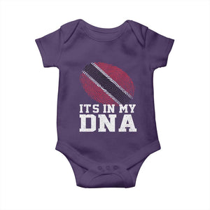 Trinidad and Tobago In My DNA Baby Onesie Trini Trinidadian Proud TS10 Purple Print Your Wear
