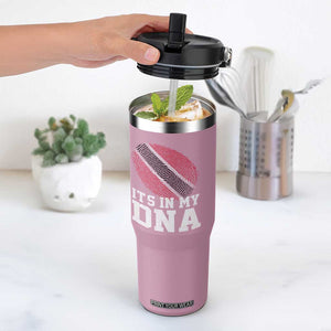 Trinidad and Tobago In My DNA Flip Straw Tumbler Trini Trinidadian Proud TS10 One Size: 30 oz Light Pink Print Your Wear