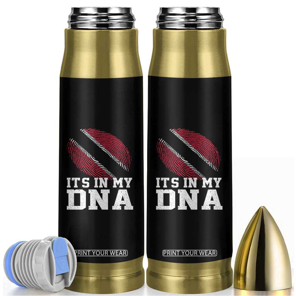 Trinidad and Tobago In My DNA Bullet Tumbler Trini Trinidadian Proud TS10 Black Print Your Wear