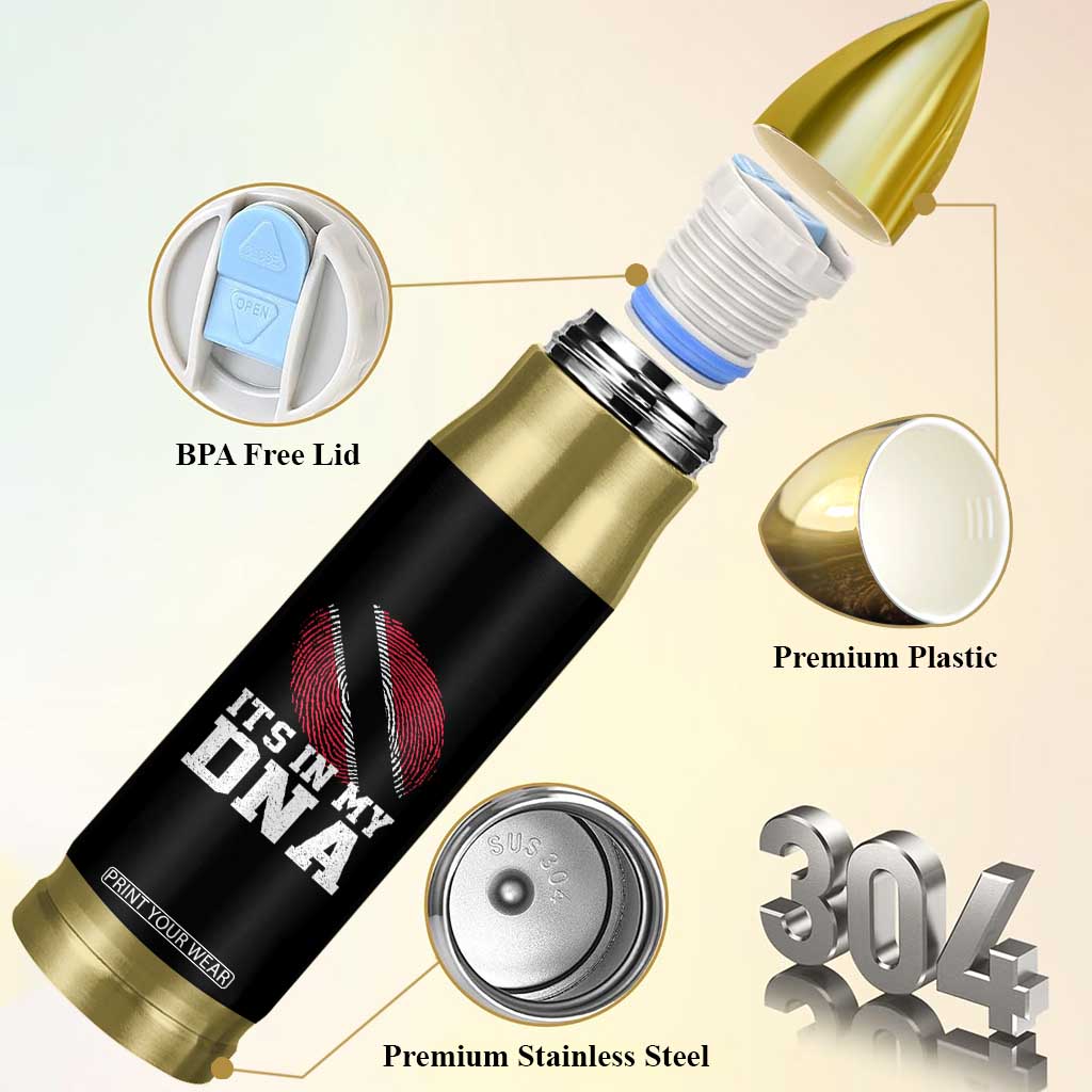 Trinidad and Tobago In My DNA Bullet Tumbler Trini Trinidadian Proud TS10 Print Your Wear