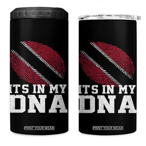 Trinidad and Tobago In My DNA 4 in 1 Can Cooler Tumbler Trini Trinidadian Proud TS10 One Size: 16 oz Black Print Your Wear