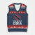 Trinidad and Tobago In My DNA V-Neck Knit Sweater Vest Trini Trinidadian Proud TS10 Navy Red Print Your Wear