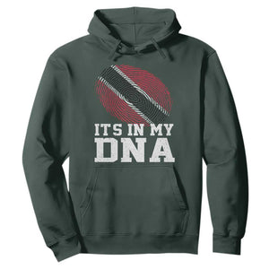 Trinidad and Tobago In My DNA Hoodie Trini Trinidadian Proud TS10 Dark Forest Green Print Your Wear
