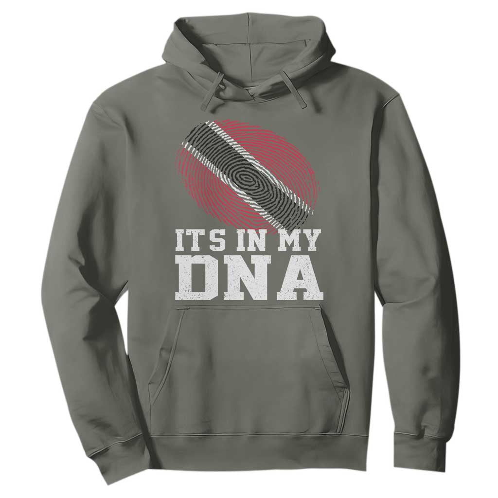 Trinidad and Tobago In My DNA Hoodie Trini Trinidadian Proud TS10 Military Green Print Your Wear