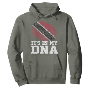 Trinidad and Tobago In My DNA Hoodie Trini Trinidadian Proud TS10 Military Green Print Your Wear