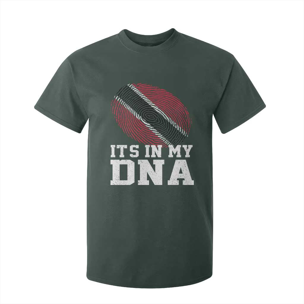 Trinidad and Tobago In My DNA T Shirt For Kid Trini Trinidadian Proud TS10 Dark Forest Green Print Your Wear