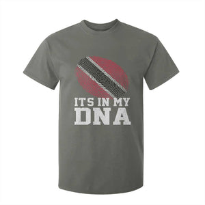 Trinidad and Tobago In My DNA T Shirt For Kid Trini Trinidadian Proud TS10 Military Green Print Your Wear