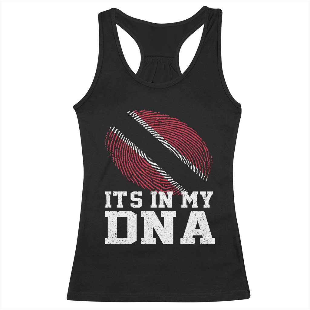 Trinidad and Tobago In My DNA Racerback Tank Top Trini Trinidadian Proud TS10 Black Print Your Wear