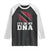 Trinidad and Tobago In My DNA Raglan Shirt Trini Trinidadian Proud TS10 Black White Print Your Wear