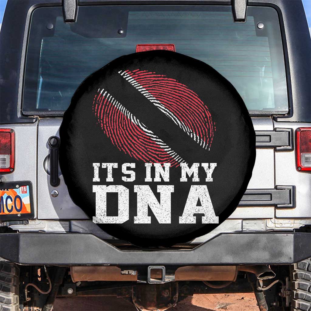 Trinidad and Tobago In My DNA Spare Tire Cover Trini Trinidadian Proud TS10 No hole Black Print Your Wear