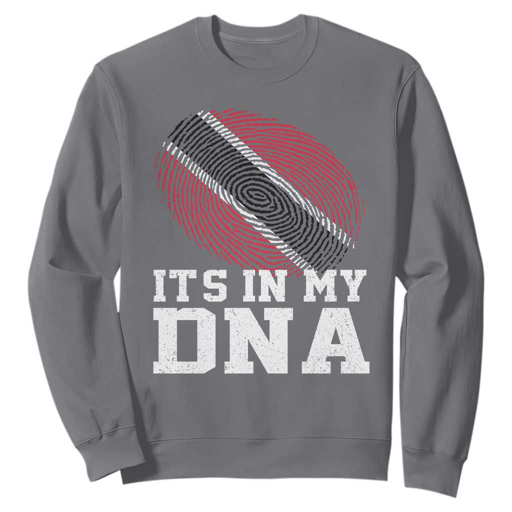 Trinidad and Tobago In My DNA Sweatshirt Trini Trinidadian Proud TS10 Charcoal Print Your Wear