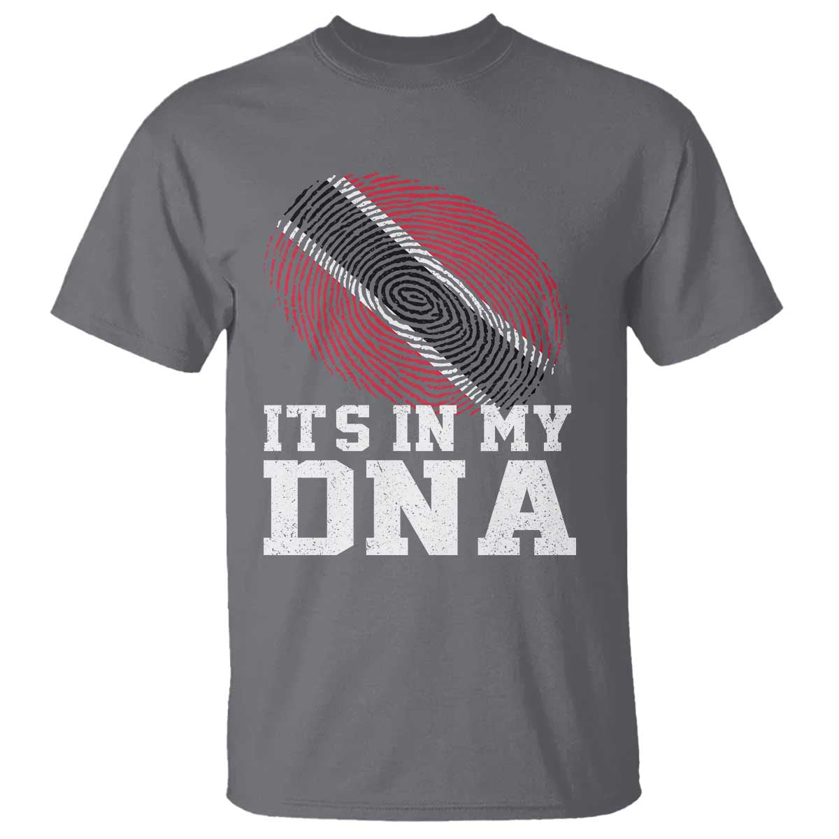 Trinidad and Tobago In My DNA T Shirt Trini Trinidadian Proud TS10 Charcoal Print Your Wear