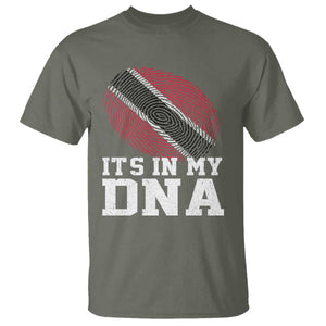 Trinidad and Tobago In My DNA T Shirt Trini Trinidadian Proud TS10 Military Green Print Your Wear