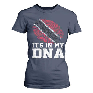 Trinidad and Tobago In My DNA T Shirt For Women Trini Trinidadian Proud TS10 Navy Print Your Wear