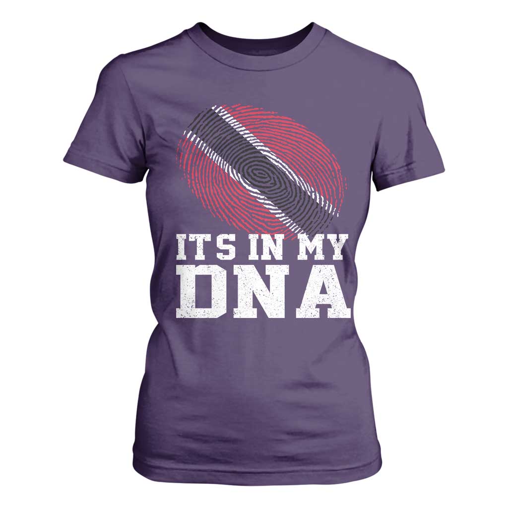 Trinidad and Tobago In My DNA T Shirt For Women Trini Trinidadian Proud TS10 Purple Print Your Wear
