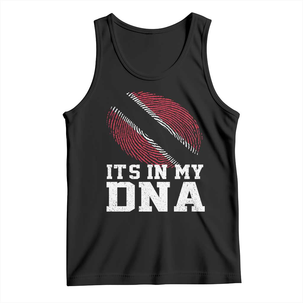 Trinidad and Tobago In My DNA Tank Top Trini Trinidadian Proud TS10 Black Print Your Wear