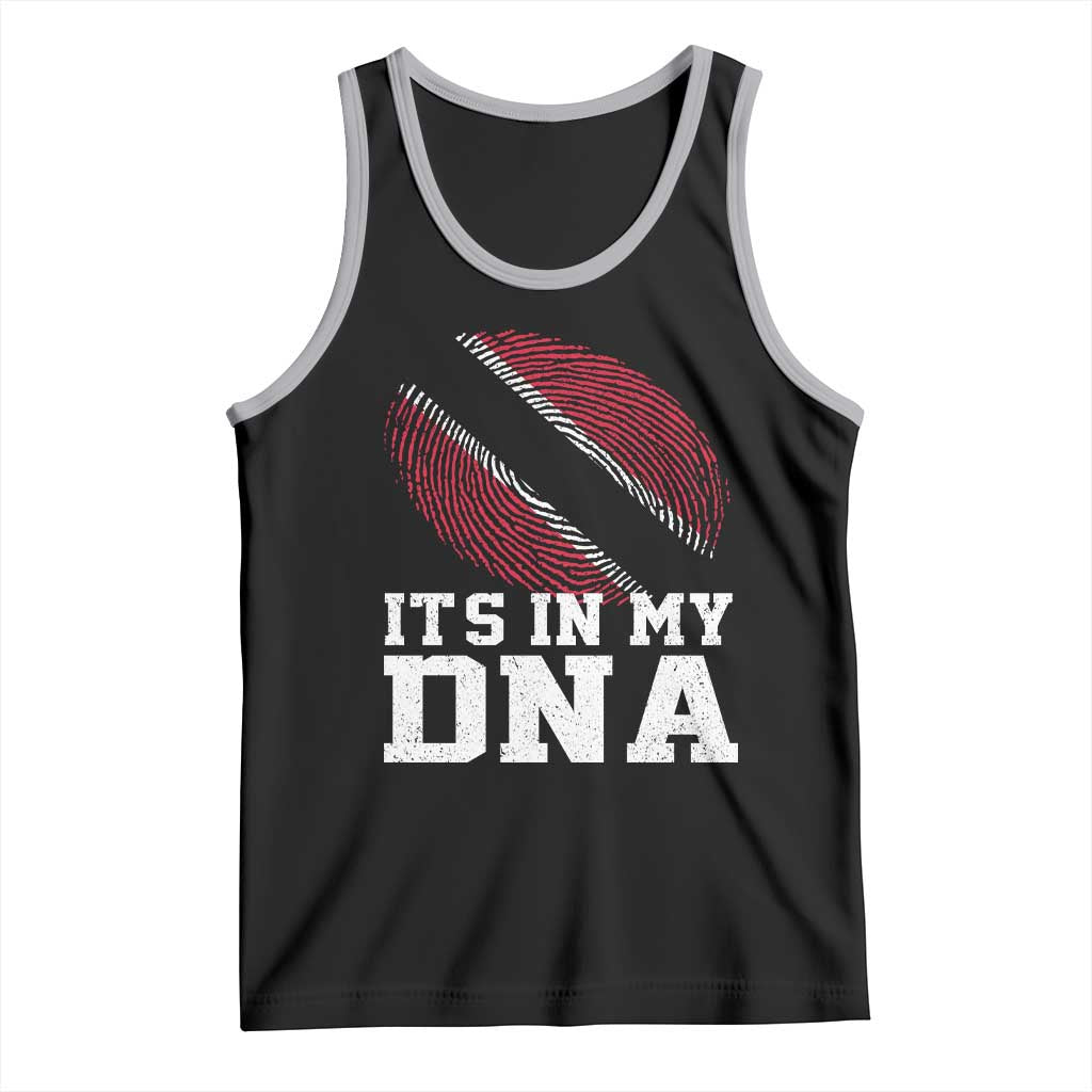 Trinidad and Tobago In My DNA Tank Top Trini Trinidadian Proud TS10 Black Athletic Heather Print Your Wear