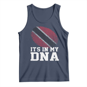 Trinidad and Tobago In My DNA Tank Top Trini Trinidadian Proud TS10 Navy Print Your Wear