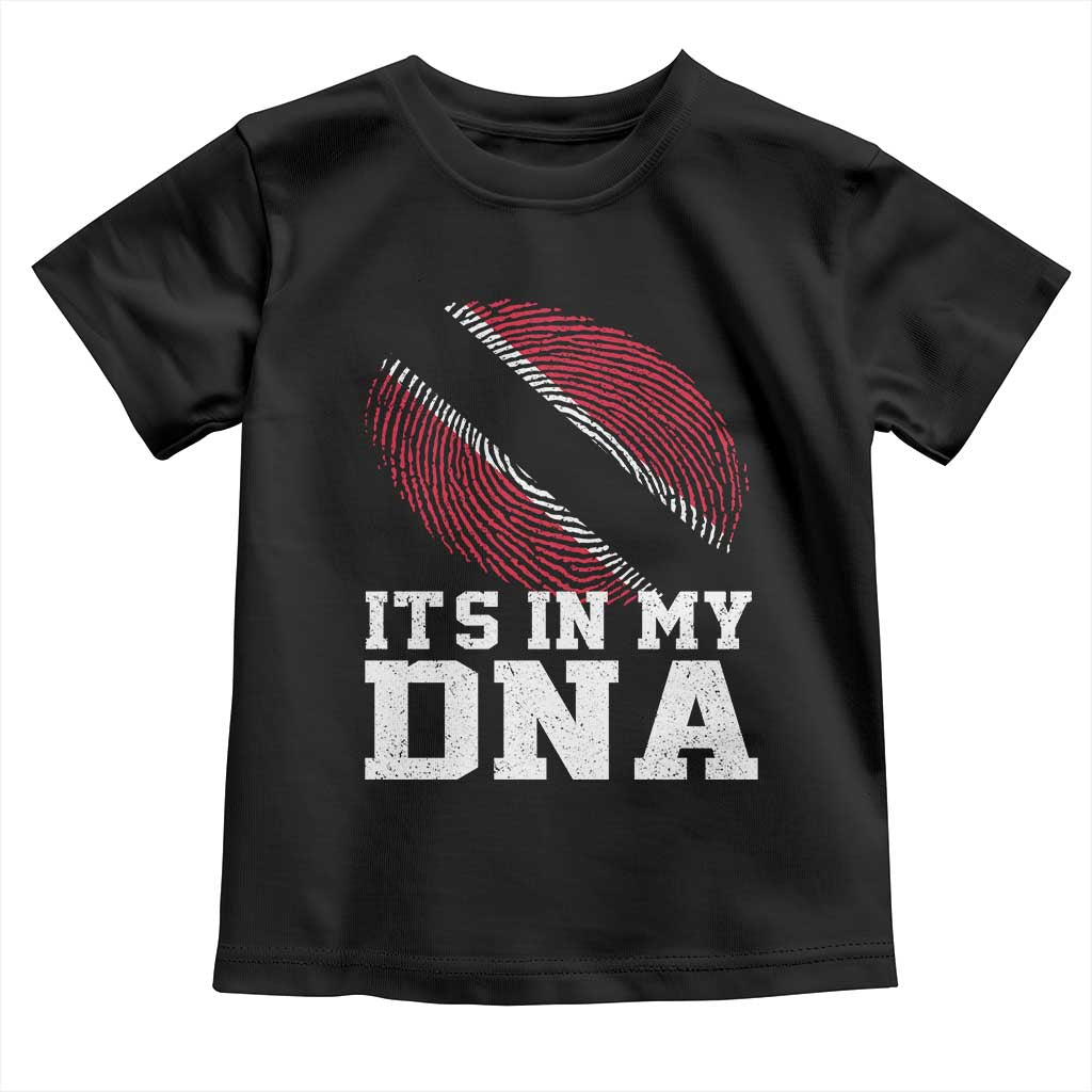 Trinidad and Tobago In My DNA Toddler T Shirt Trini Trinidadian Proud TS10 Black Print Your Wear