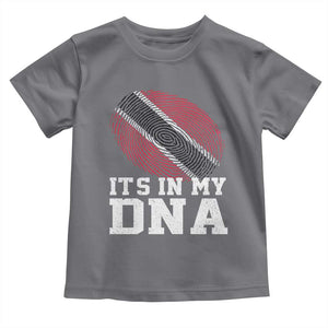 Trinidad and Tobago In My DNA Toddler T Shirt Trini Trinidadian Proud TS10 Charcoal Print Your Wear