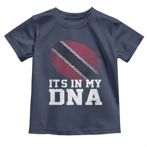 Trinidad and Tobago In My DNA Toddler T Shirt Trini Trinidadian Proud TS10 Navy Print Your Wear