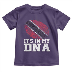 Trinidad and Tobago In My DNA Toddler T Shirt Trini Trinidadian Proud TS10 Purple Print Your Wear