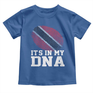 Trinidad and Tobago In My DNA Toddler T Shirt Trini Trinidadian Proud TS10 Royal Blue Print Your Wear