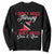 Funny Trini Sweatshirt Just Need Soca & Rum Trinidad and Tobago Flag TS10 Black Print Your Wear