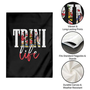 Trini Life Garden Flag Trinidad and Tobago Flag Caribbean Souvenir TS10 Print Your Wear