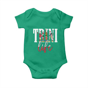 Trini Life Baby Onesie Trinidad and Tobago Flag Caribbean Souvenir TS10 Irish Green Print Your Wear