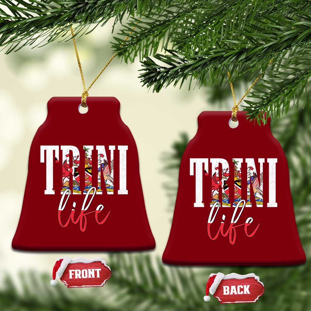 Trini Life Ceramic Ornament Trinidad and Tobago Flag Caribbean Souvenir TS10 Print Your Wear