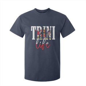 Trini Life T Shirt For Kid Trinidad and Tobago Flag Caribbean Souvenir TS10 Navy Print Your Wear