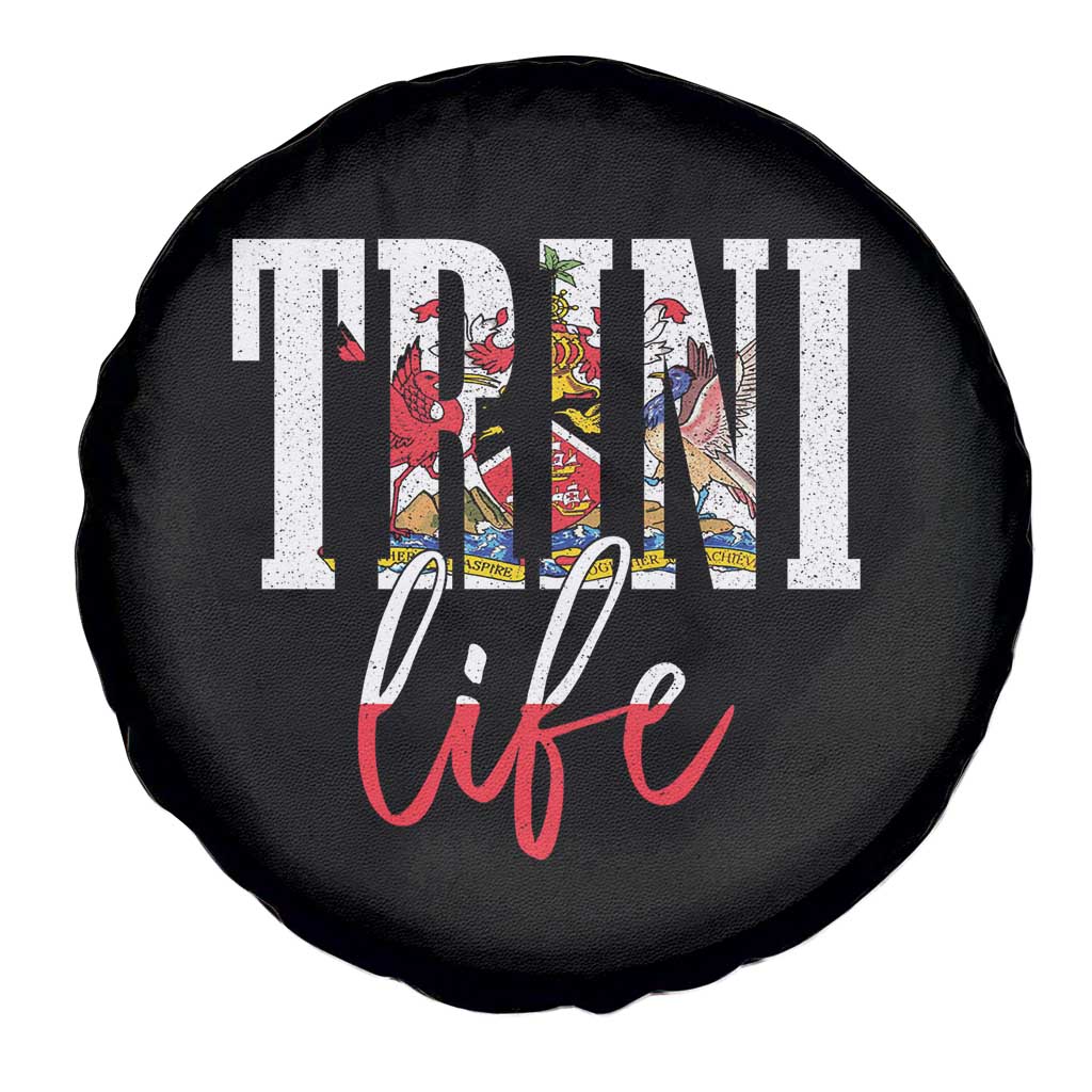 Trini Life Spare Tire Cover Trinidad and Tobago Flag Caribbean Souvenir TS10 Print Your Wear