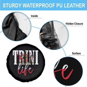 Trini Life Spare Tire Cover Trinidad and Tobago Flag Caribbean Souvenir TS10 Print Your Wear