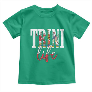 Trini Life Toddler T Shirt Trinidad and Tobago Flag Caribbean Souvenir TS10 Irish Green Print Your Wear