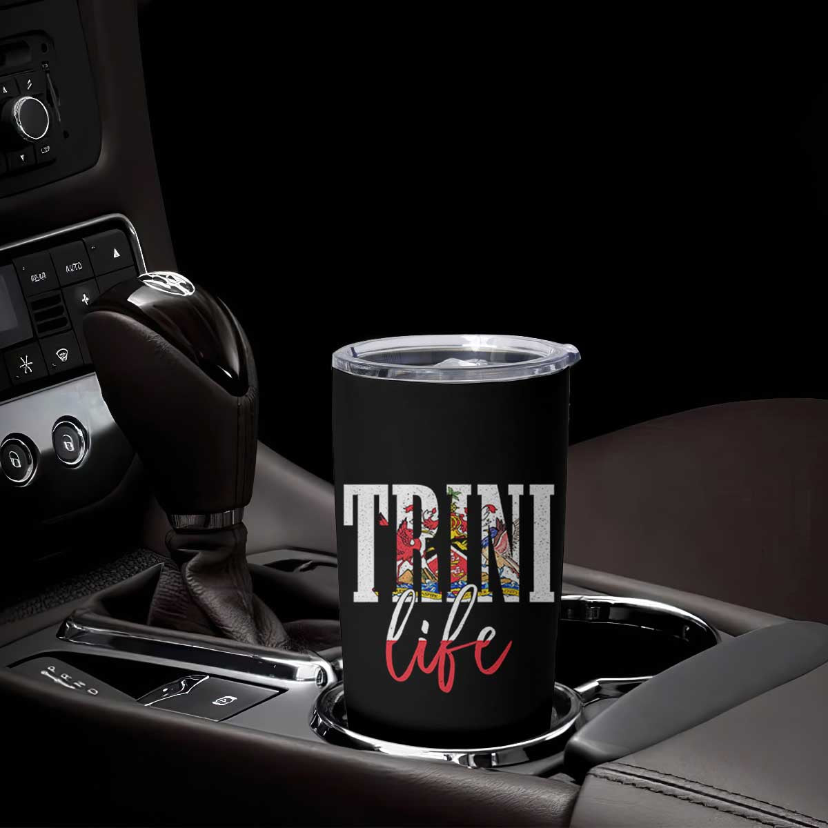 Trini Life Tumbler Cup Trinidad and Tobago Flag Caribbean Souvenir TS10 Print Your Wear