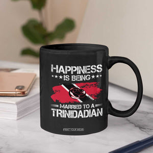 Happiness Is Being Married to a Trinidadian Coffee Mug Trinidad & Tobago Flag Couples Gift TS10 Print Your Wear