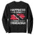 Happiness Is Being Married to a Trinidadian Sweatshirt Trinidad & Tobago Flag Couples Gift TS10 Black Print Your Wear
