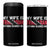 My Wife Is Trinidadian Nothing Scares Me Puerto Rican 4 in 1 Can Cooler Tumbler Funny Trinidad & Tobago Husband Gift TS10 One Size: 16 oz Black Print Your Wear