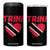 Trini Pride 4 in 1 Can Cooler Tumbler Trinidad and Tobago Heart Flag Caribbean Roots TS10 One Size: 16 oz Black Print Your Wear