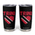 Trini Pride Tumbler Cup Trinidad and Tobago Heart Flag Caribbean Roots TS10 Black Print Your Wear