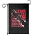 Trini Pride Garden Flag Trinidad and Tobago National Food TS10 Black Print Your Wear