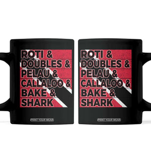 Trini Pride Coffee Mug Trinidad and Tobago National Food TS10 Black Print Your Wear